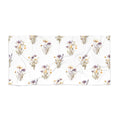 Watercolor Wildflower Summer Beach Towel