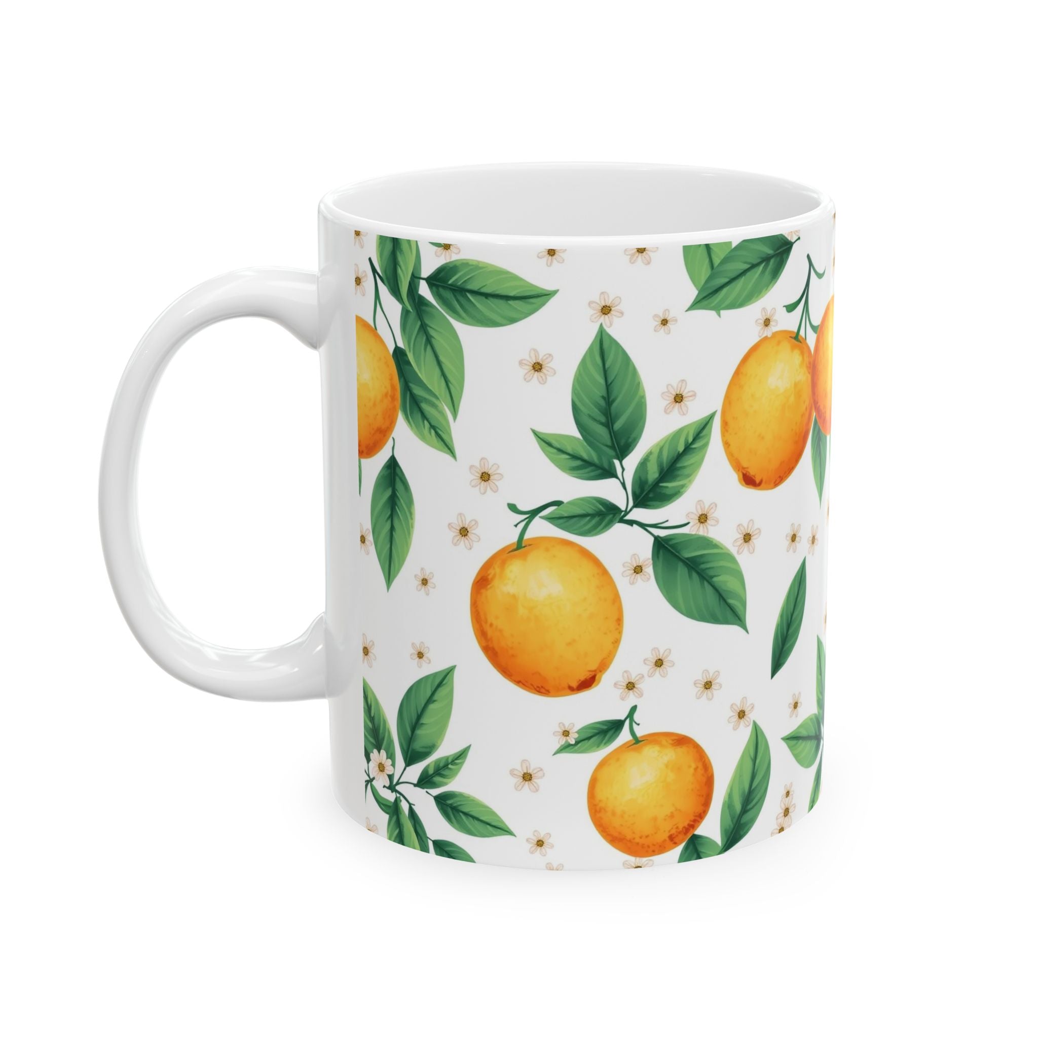 Citrus Blossom Ceramic Mug