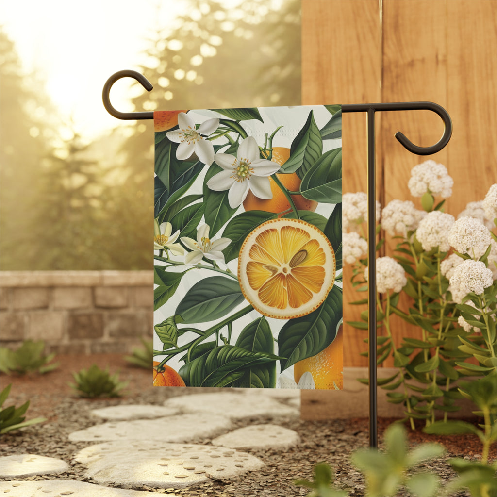 Citrus Blossom Garden Flag