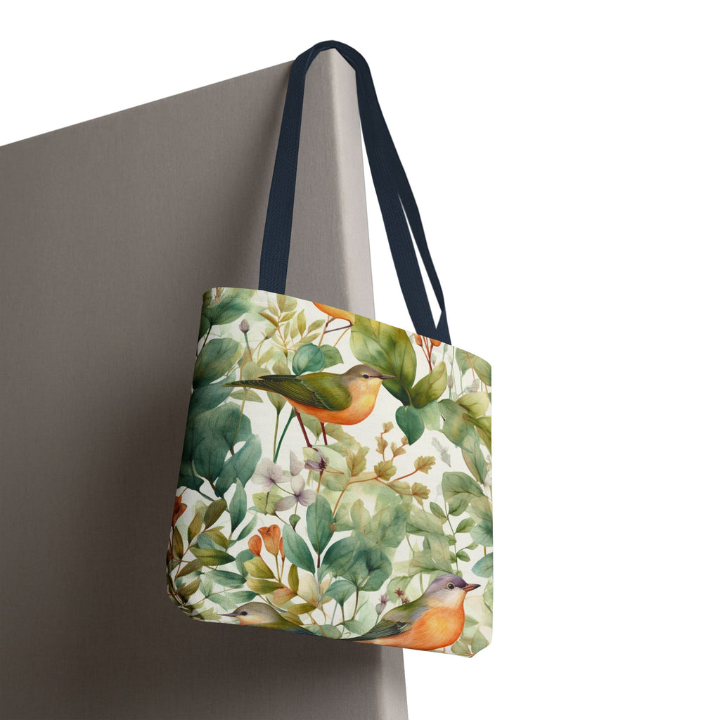 Watercolor Birds & Botanicals Tote Bag