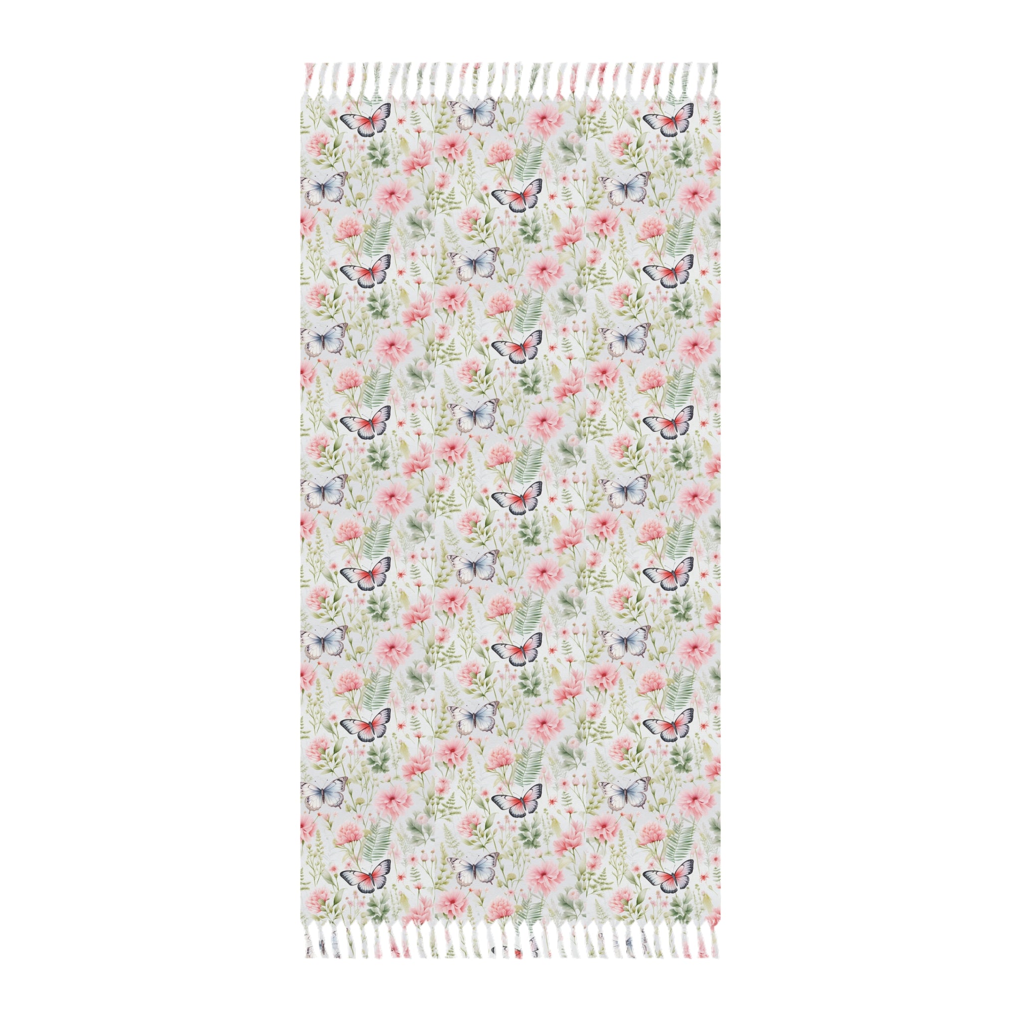 Butterfly Fringe Turkish Towel