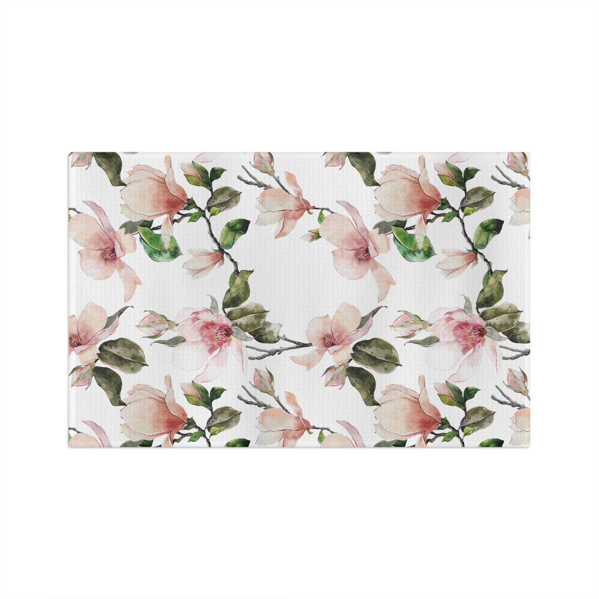 Blush Magnolia Microfiber Tea Towel