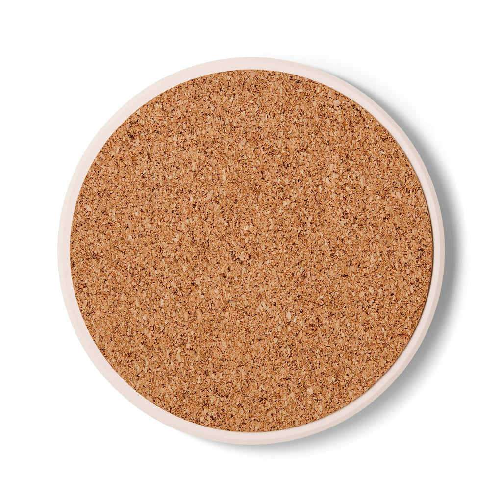 Citrus & Bees Ceramic Coaster