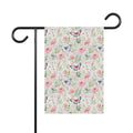 Butterfly Floral Garden Flag