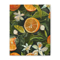 Orange Blossom Canvas Wall Art