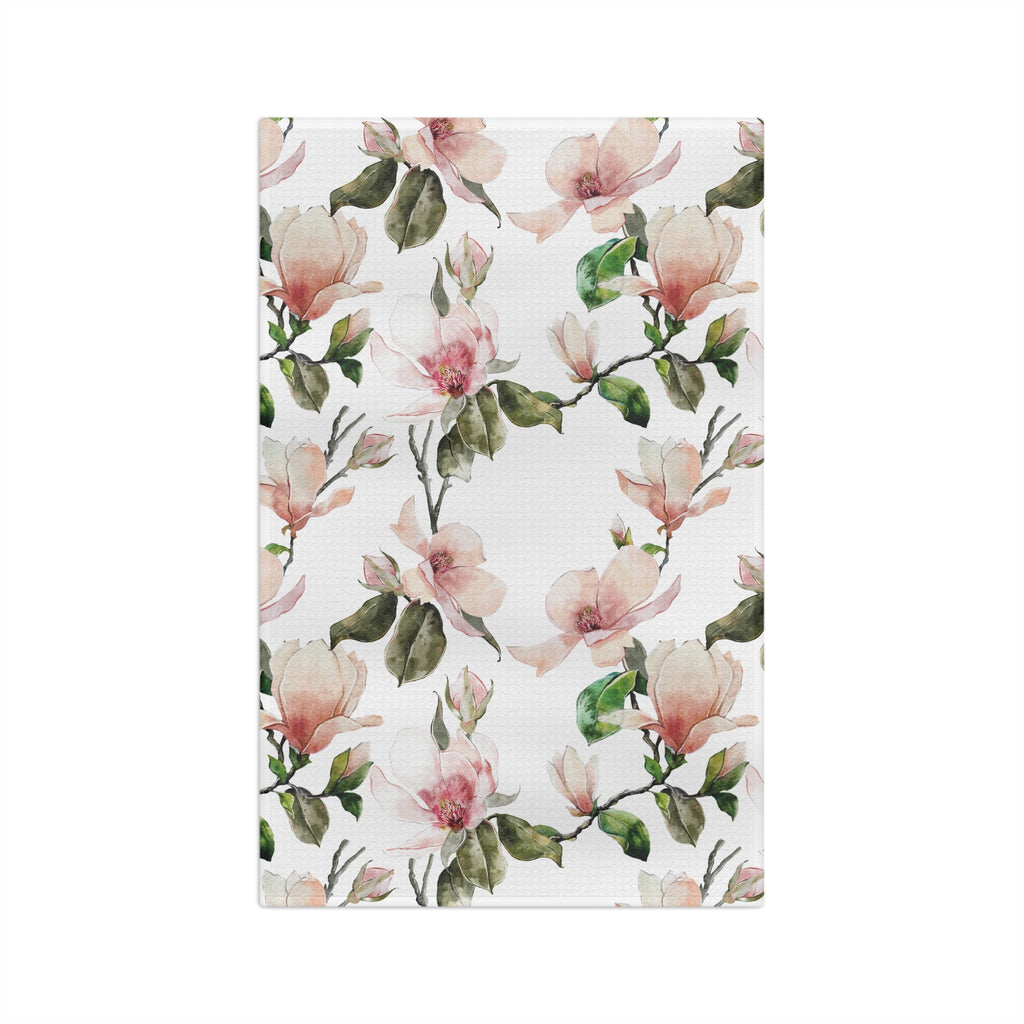 Blush Magnolia Microfiber Tea Towel